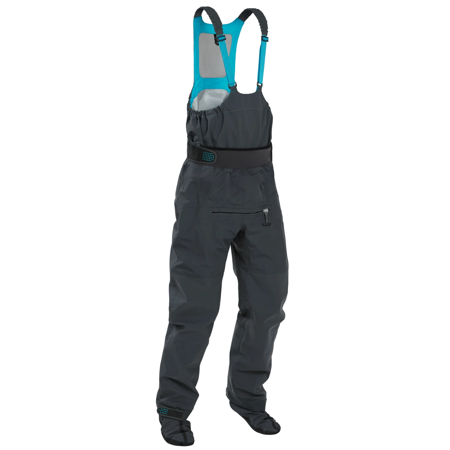 Palm Atom Bib Kayak Trousers - Jet Grey 1 Palm Atom Bib Kayak Trousers - Jet Grey