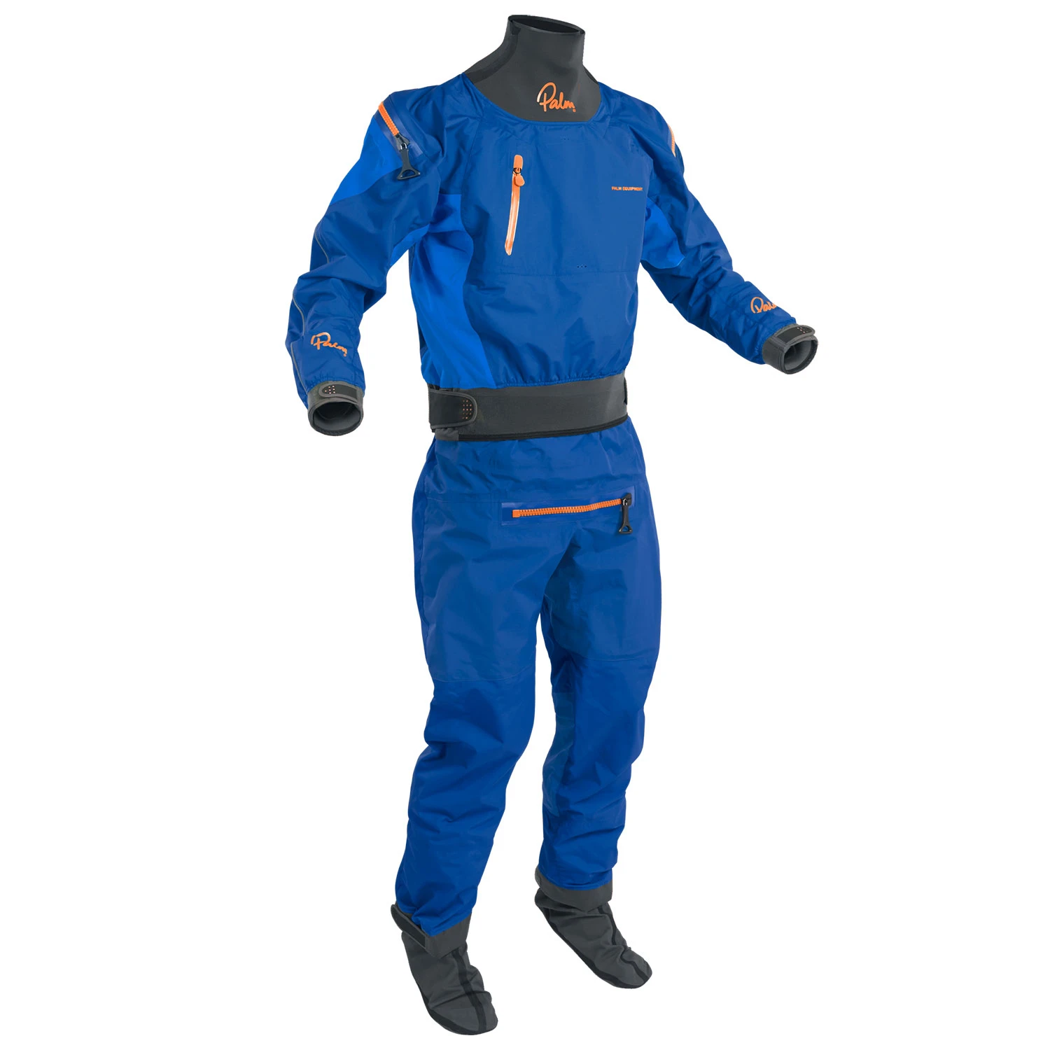 Palm Atom Paddling / Kayaking Drysuit - Cobalt/Ocean 1 Palm Atom Paddling / Kayaking Drysuit - Cobalt/Ocean