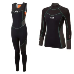 GILL || Mystic || Palm Sales Store 27 Gill Womens Zentherm Dinghy Wetsuit Kit - Black