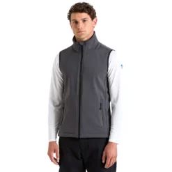 North Sails Softshell Gilet - Dark Grey -GILL || Mystic || Palm Sales Store 2020 North Sails Gilet 27M002 0024 msfront1