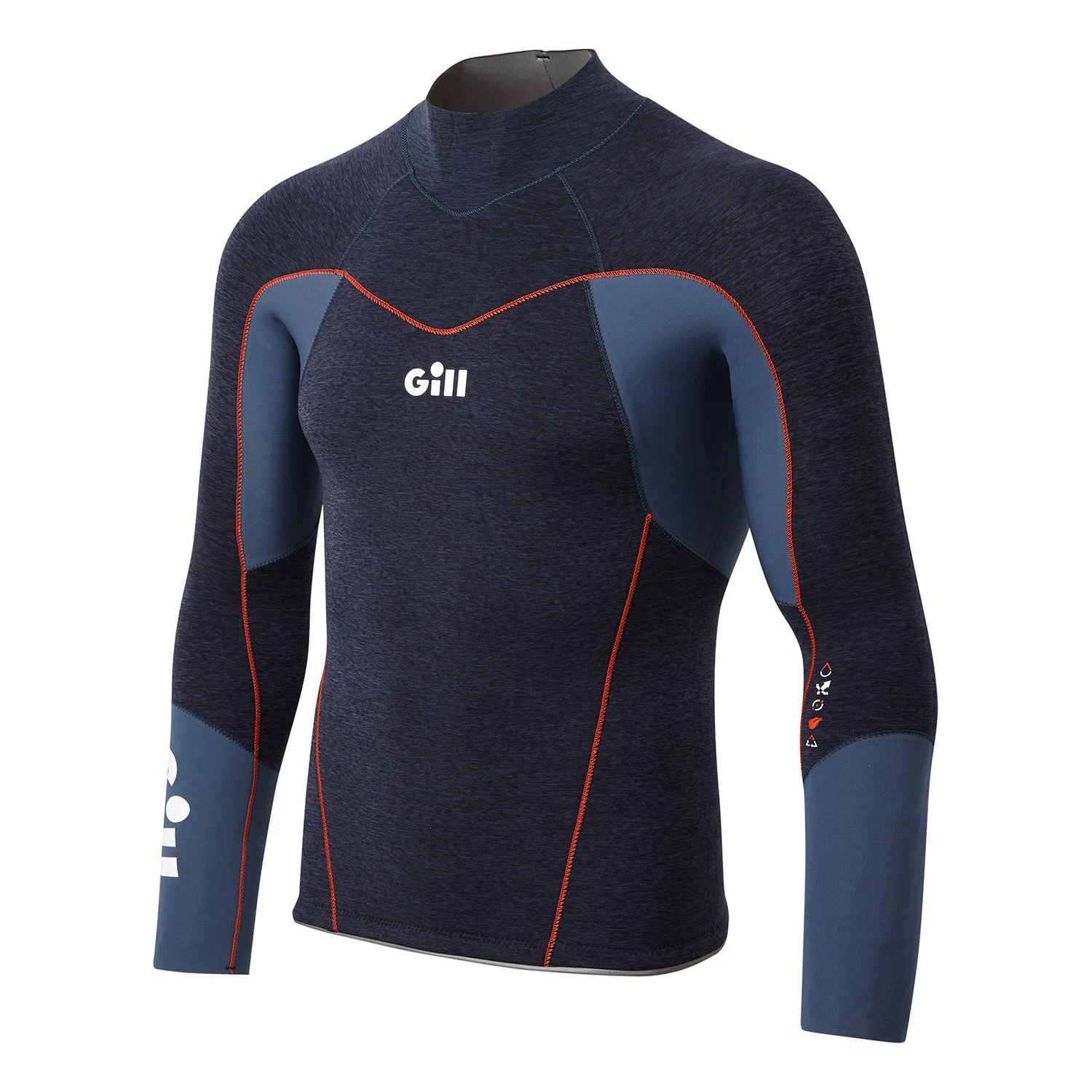 Gill Race Firecell Long Sleeve Wetsuit Top - Blue 1 Gill Race Firecell Long Sleeve Wetsuit Top - Blue
