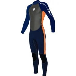 Alder Junior Impact 3/2mm Fullsuit Wetsuit - Orange