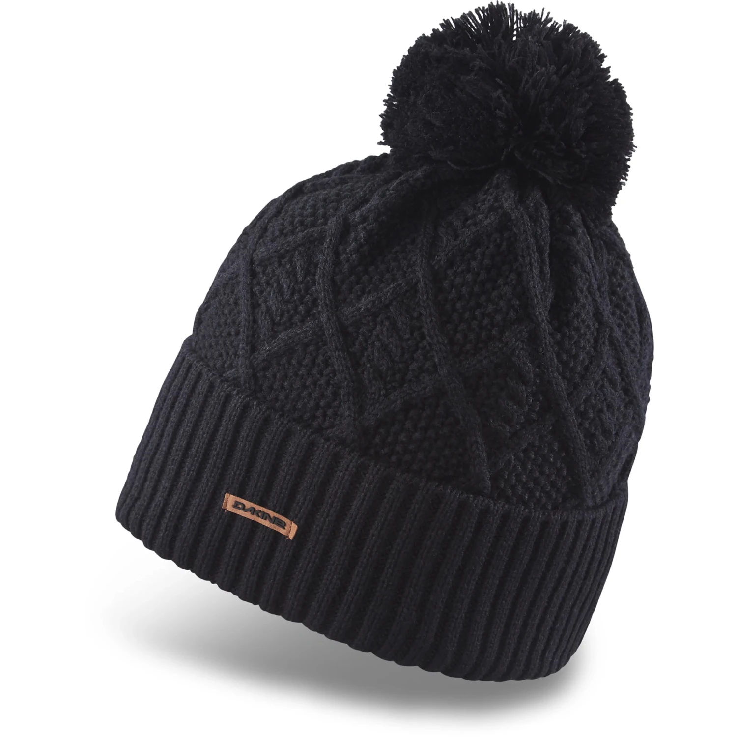 Dakine Womens Mia Pom Beanie - Black 1 Dakine Womens Mia Pom Beanie - Black