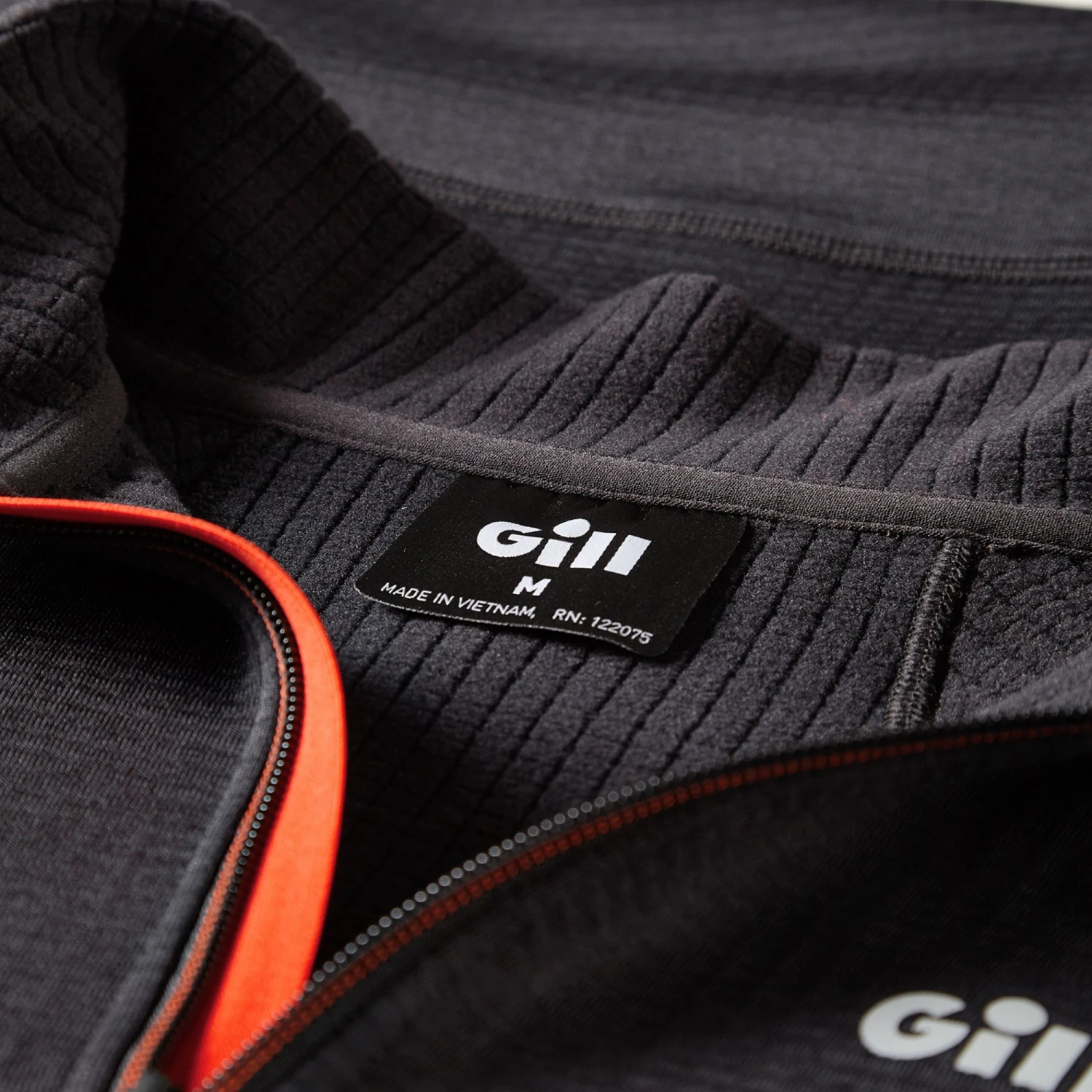 Gill OS Thermal Zip Neck Neck Top - Graphite 3 Gill OS Thermal Zip Neck Neck Top - Graphite - Image 3