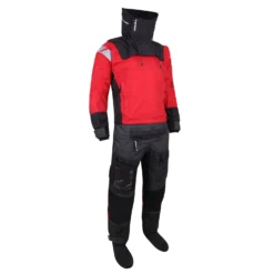 Typhoon PS440 Hinge Drysuit & Undersuit - Red/Grey -GILL || Mystic || Palm Sales Store 2022 Typhoon 100183 PS440 Hinge Entry suit RED BLACK 3