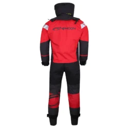 Typhoon PS440 Hinge Drysuit & Undersuit - Red/Grey -GILL || Mystic || Palm Sales Store 2022 Typhoon 100183 PS440 Hinge Entry suit RED BLACK 4