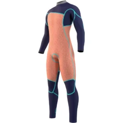 Mystic MAJESTIC 4/3 GBS Front Zip Wetsuit - Navy -GILL || Mystic || Palm Sales Store 2023 Majestic Chestzip Fullsuit Navy 3 1