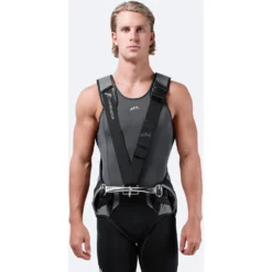 Zhik T4 Trapeze Harness - Black -GILL || Mystic || Palm Sales Store 2023 Zhik T4 Trapeze Harness HRN 0041 U DGY MaleModel1