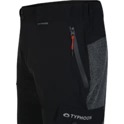 Typhoon TX-1 Deck / Powerboat Trousers - Black -GILL || Mystic || Palm Sales Store 2024 Typhoon 430640 TX 1 Deck Shorts Black 4 detail