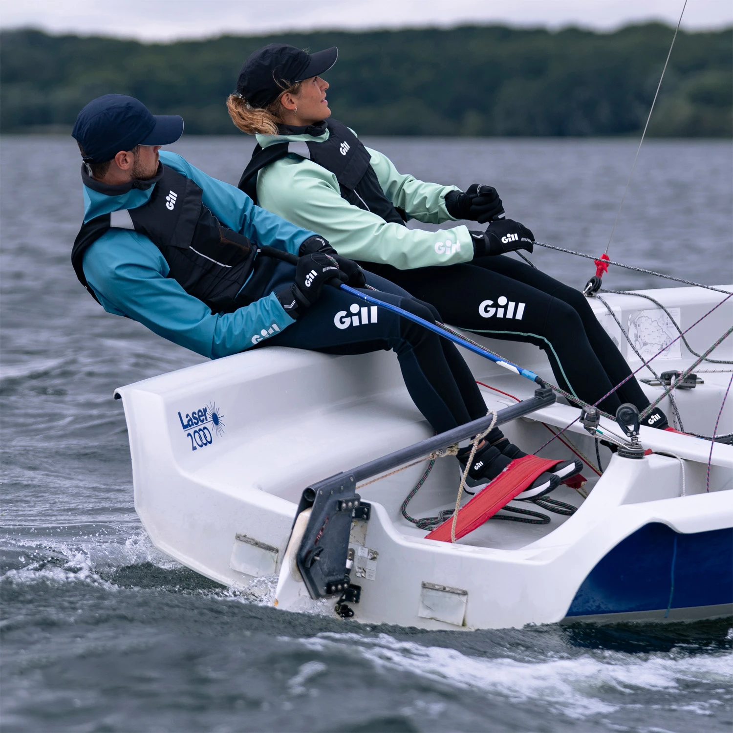 Gill Thermoshield Dinghy Top - BlueJay 5 Gill Thermoshield Dinghy Top - BlueJay - Image 5