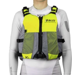 Vaikobi V3 Ocean Racing PFD - Flouro Yellow/Grey