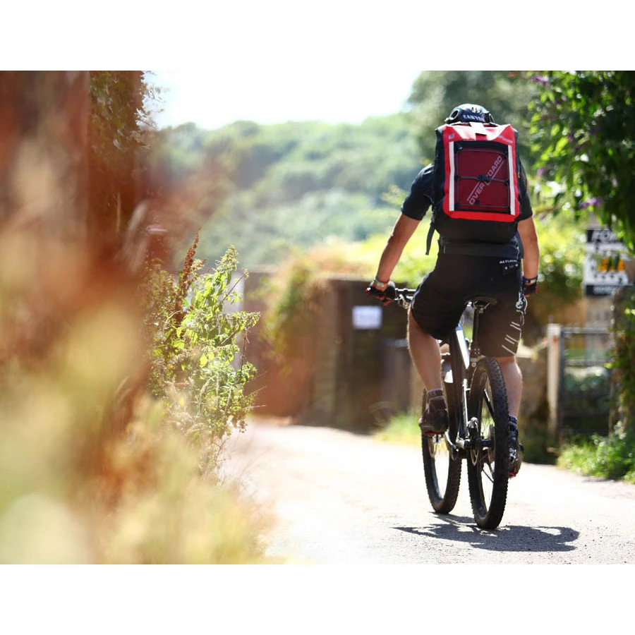 OverBoard Pro Sports Waterproof Backpack - 30 Ltr - Red 4 OverBoard Pro Sports Waterproof Backpack - 30 Ltr - Red - Image 4