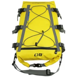 OverBoard Waterproof Kayak Deck Bag - 20 Ltr - Yellow -GILL || Mystic || Palm Sales Store overboard waterproof 20 litres kayak deck bag yellow 3