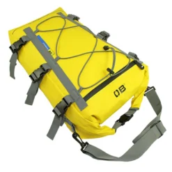 OverBoard Waterproof Kayak Deck Bag - 20 Ltr - Yellow -GILL || Mystic || Palm Sales Store overboard waterproof 20 litres kayak deck bag yellow 4